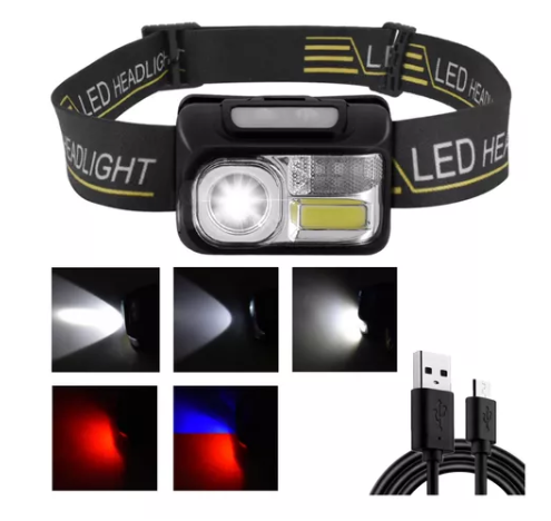 LINTERNA FRONTAL RECARGABLE